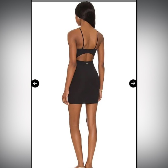 MAAJI Kristin Mini Dress In Black Size L 73 - Picture 3 of 10